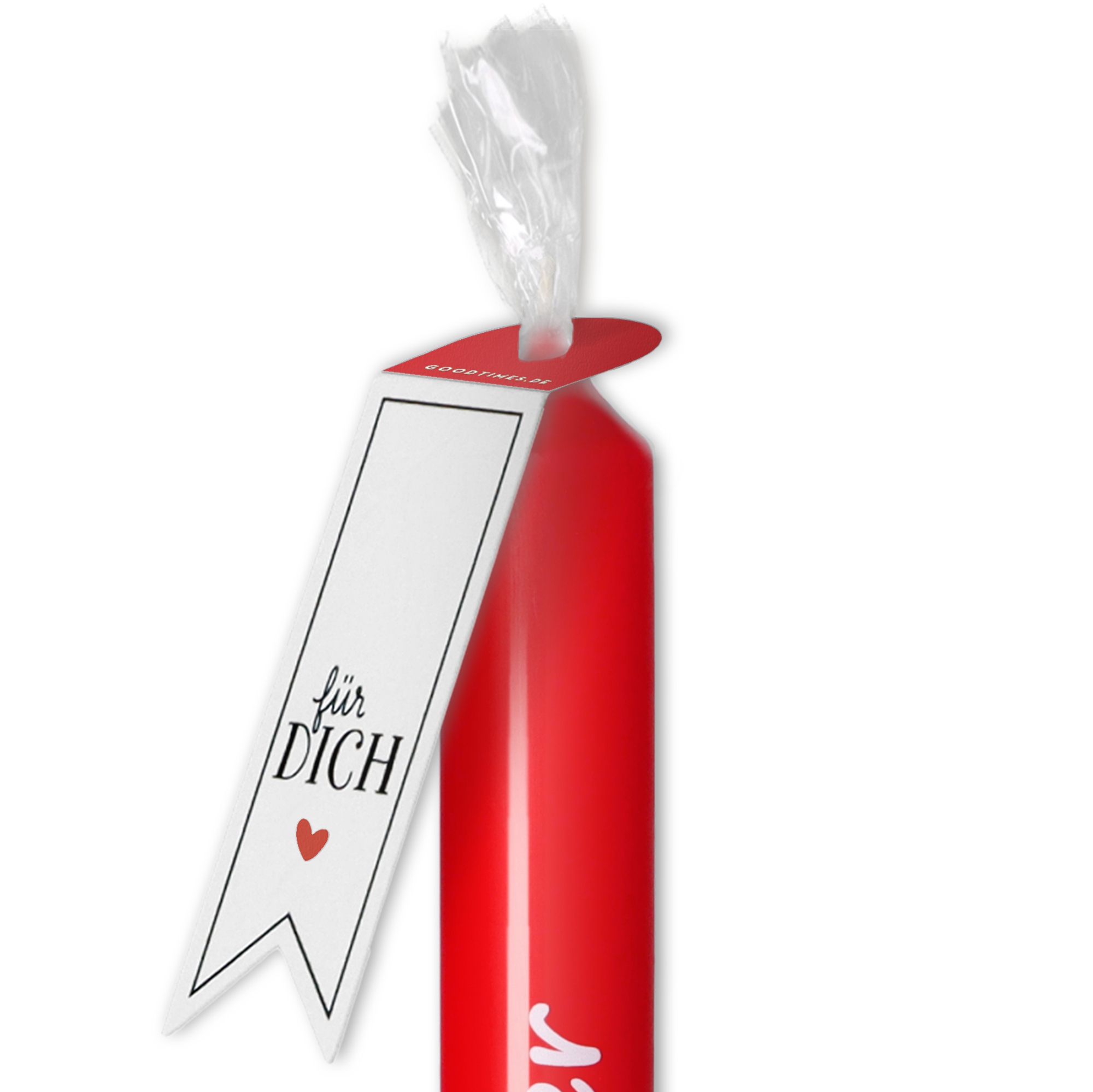 Stabkerze Rot "Osterfeuer" Stabkerze Rot "Osterfeuer"