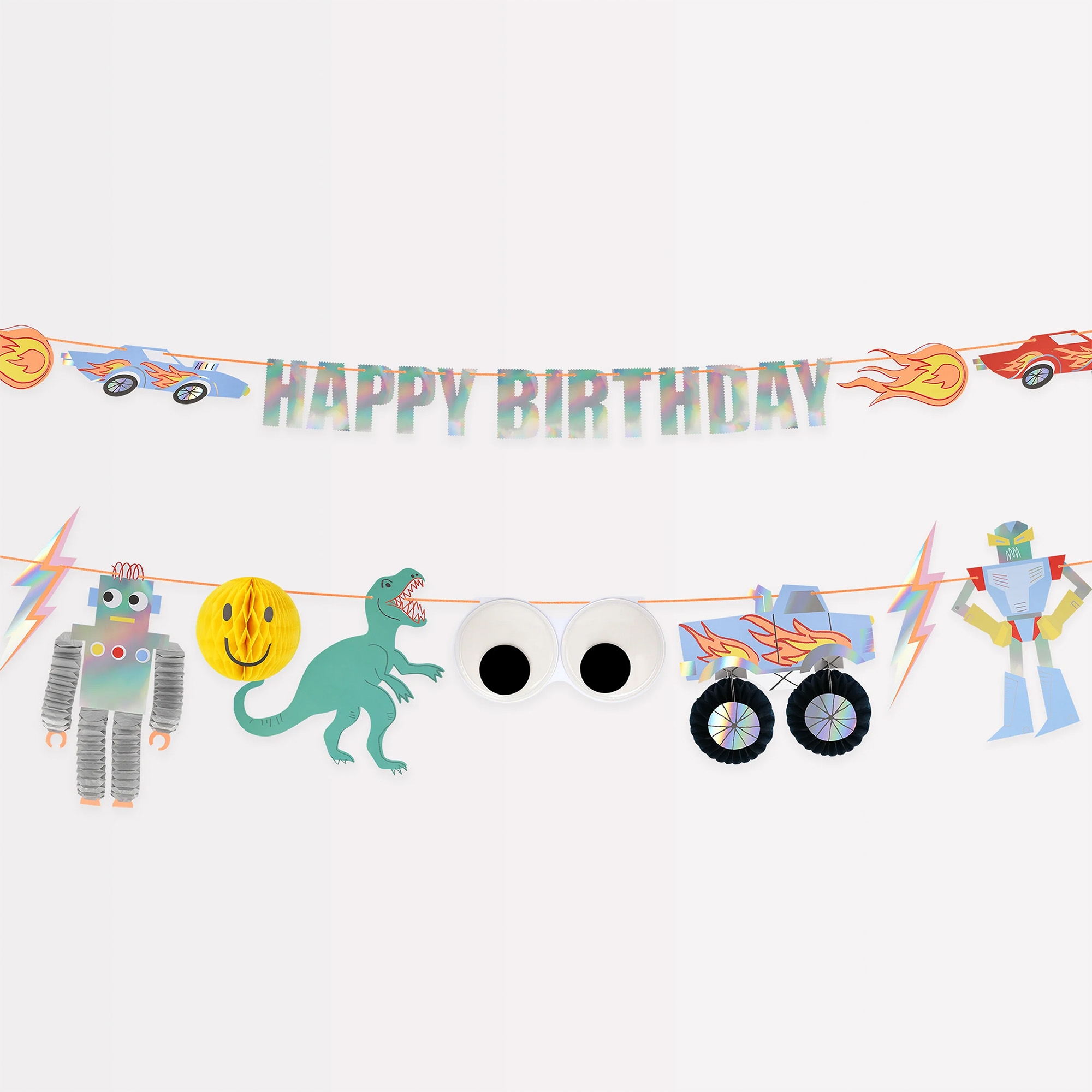 Meri Meri - Girlande "Spielzeugkiste" Leute, Person