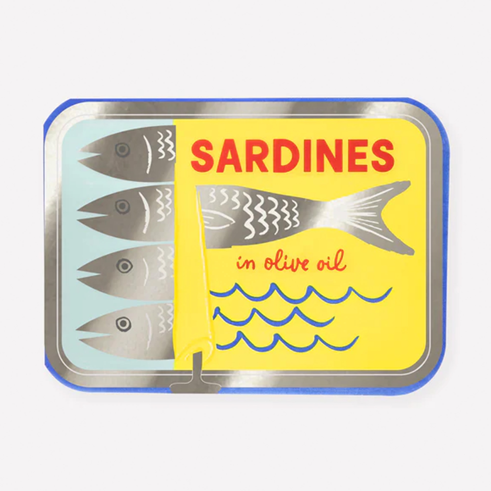 Sardinen, in Öl, Blechdose, Fischkonserve, Olivenöl