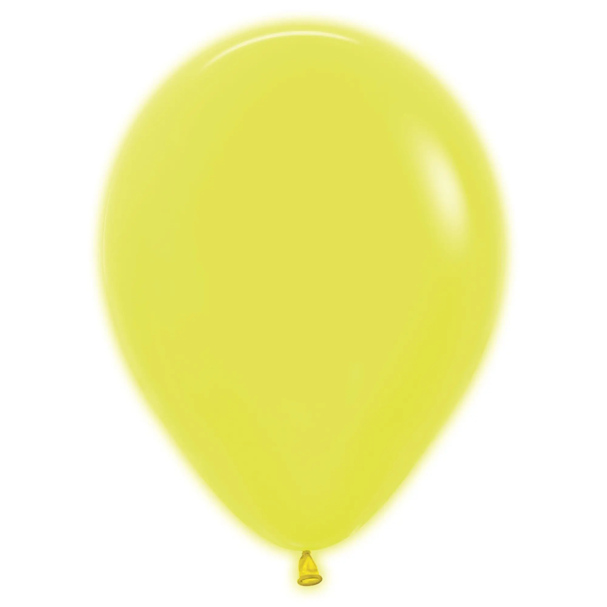 ballon, gelber luftballon, latexballon, partyballon, einzelballon