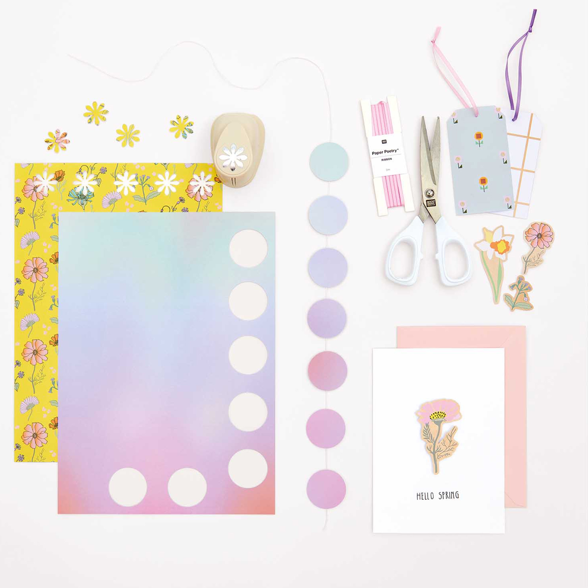 Motivpapierblock "Futschikato" Flower Power, 24 Blatt Motivpapierblock "Futschikato" Flower Power, 24 Blatt