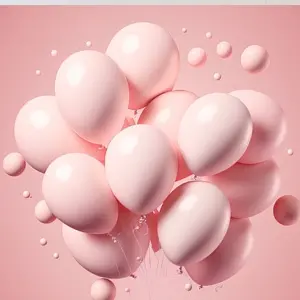 Ballons, Luftballons, Rosenholz, Dekoration, Luftballon-Bund