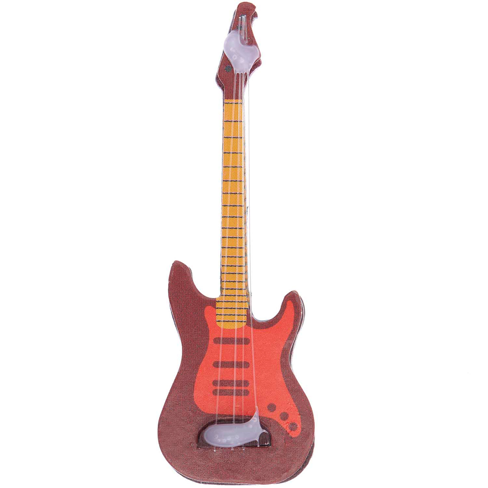Miniatur "E-Gitarre" für die Wichteltür Bass-Gitarre, Gitarre, Musikinstrument