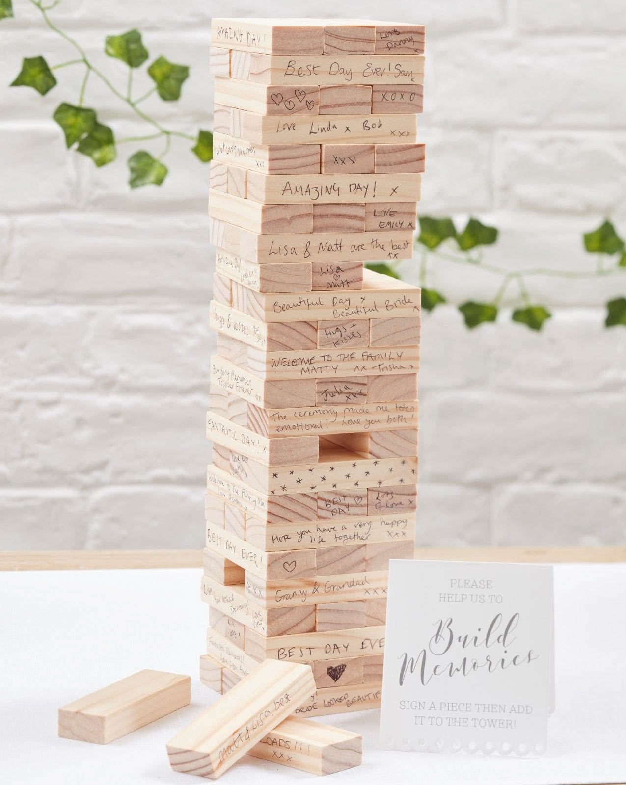 Beautiful Botanics - Erinnerungs-Klötzchen Gästebuch 72 tlg. Beautiful Botanics - Erinnerungs-Klötzchen Gästebuch 72 tlg.