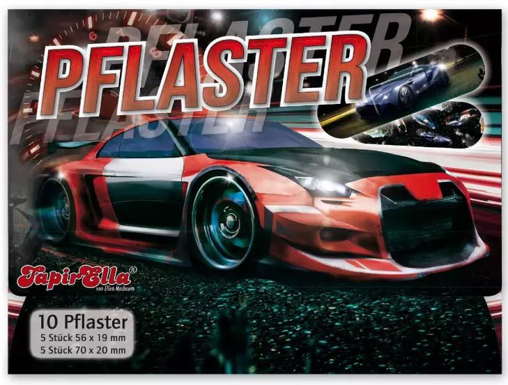 10 Pflaster "Auto"