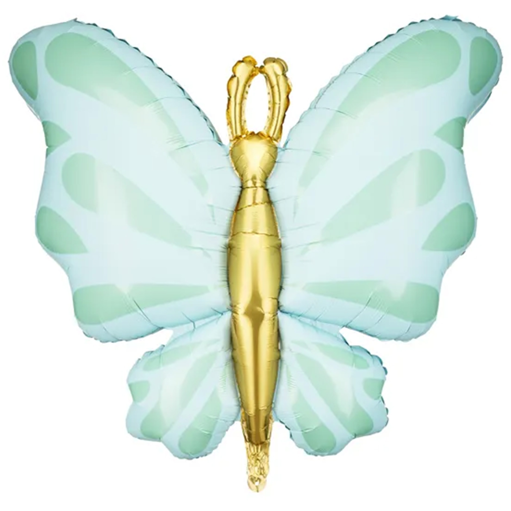 Folienballon "Schmetterling Minze" 70 cm Zubehor