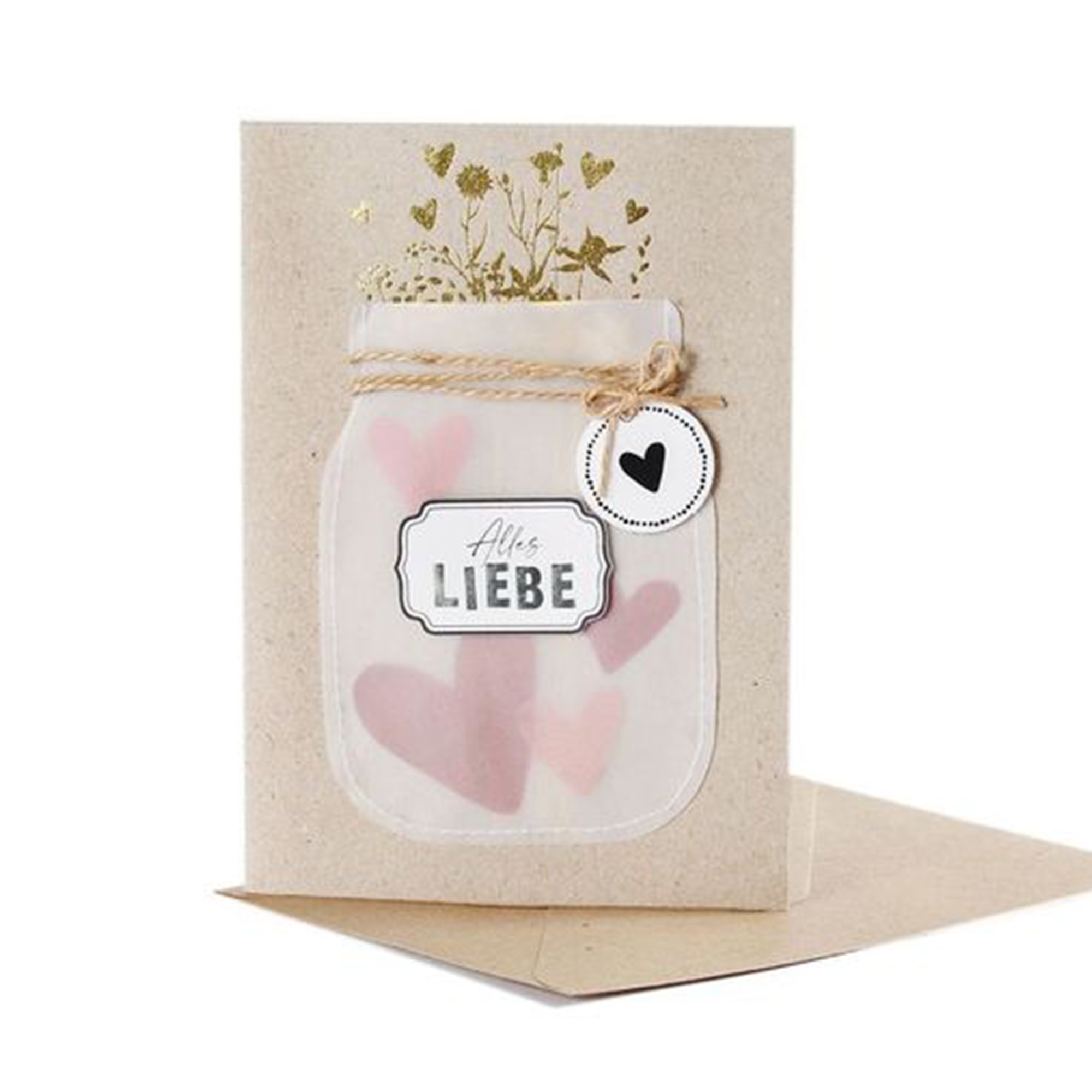 Wunschglaskarte "Alles Liebe" Computerausrüstung, Elektronik, Hardware, Überwachen, Bildschirm