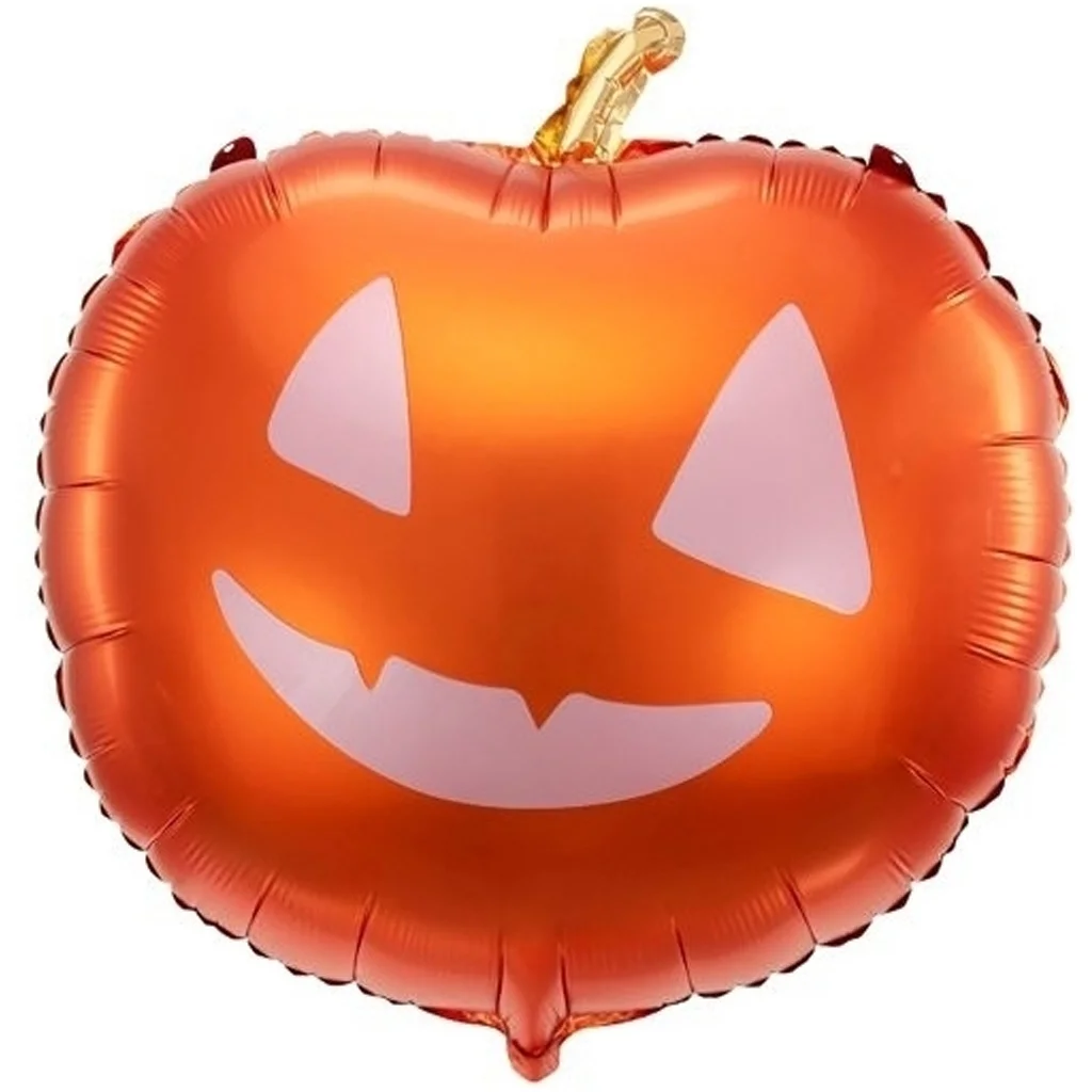 Halloween, Luftballon, Kunstleder, Orange, Gesicht