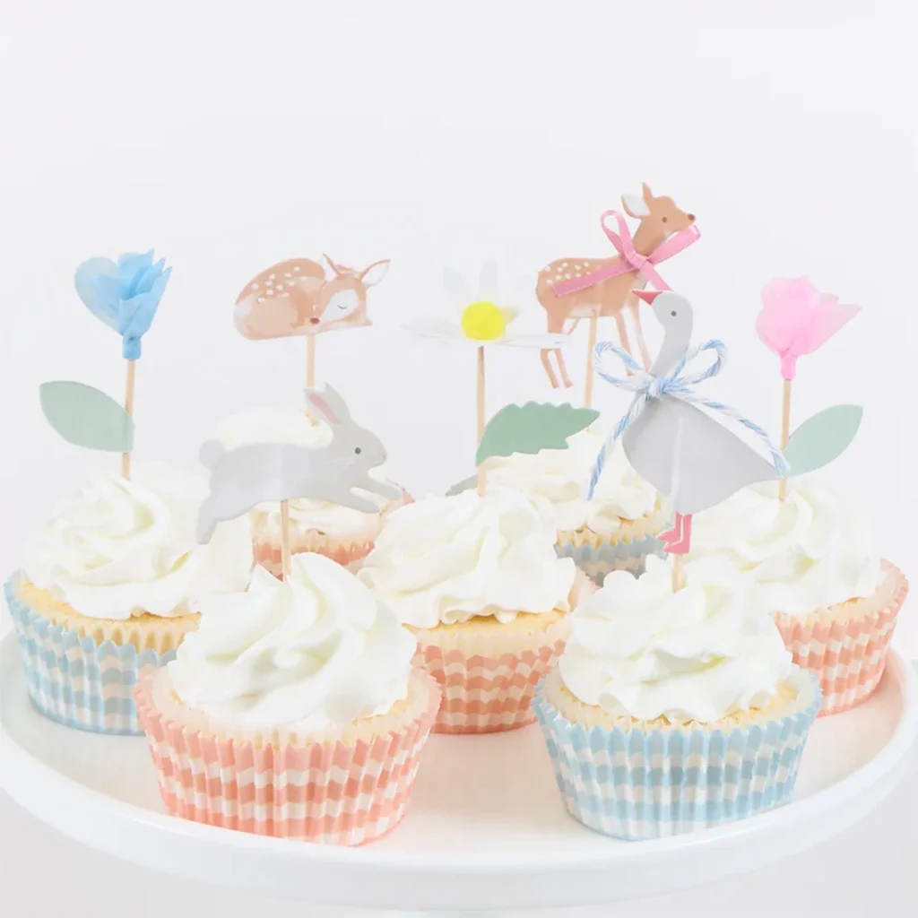 Meri Meri - Cupcake Set "Little Animals" 48 Teilig