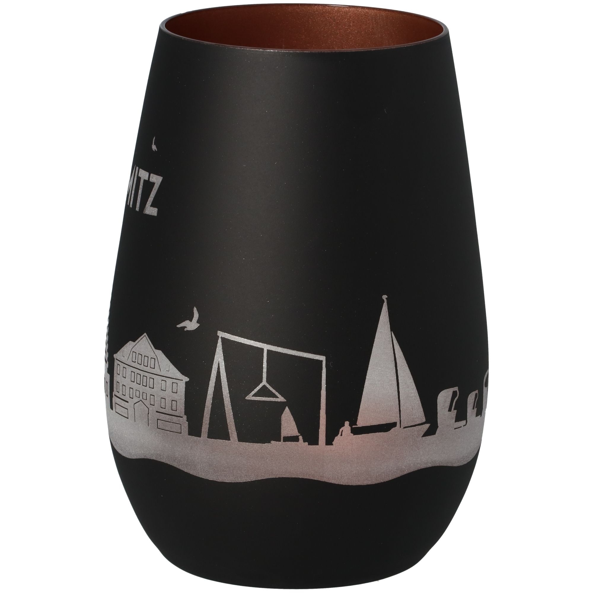 Windlicht Skyline Grömitz Schwarz/Bronze Windlicht Skyline Grömitz Schwarz/Bronze