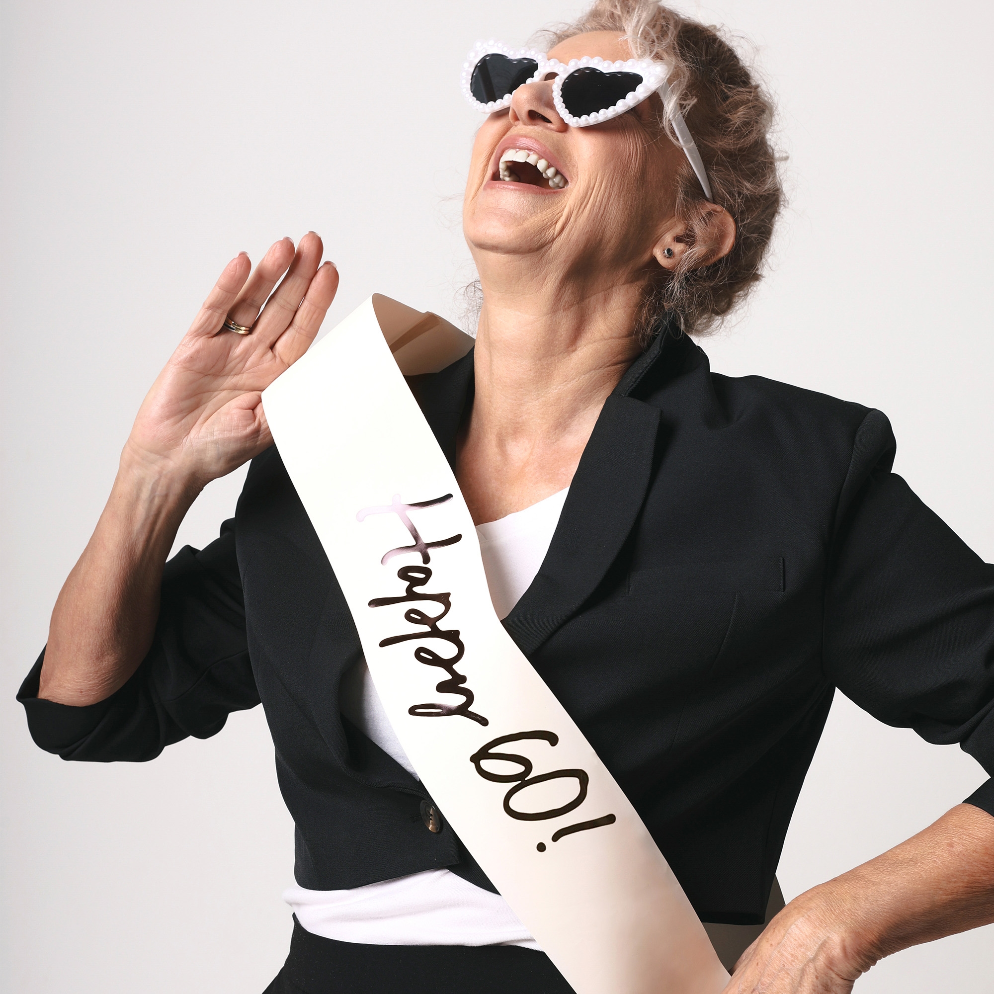 Schärpe zum 60. Geburtstag
