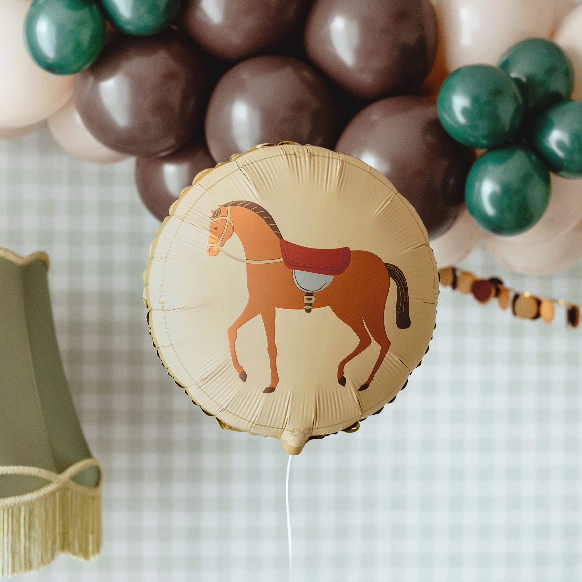 Folienballon "Pferd" 45cm Leute, Person, Ballon