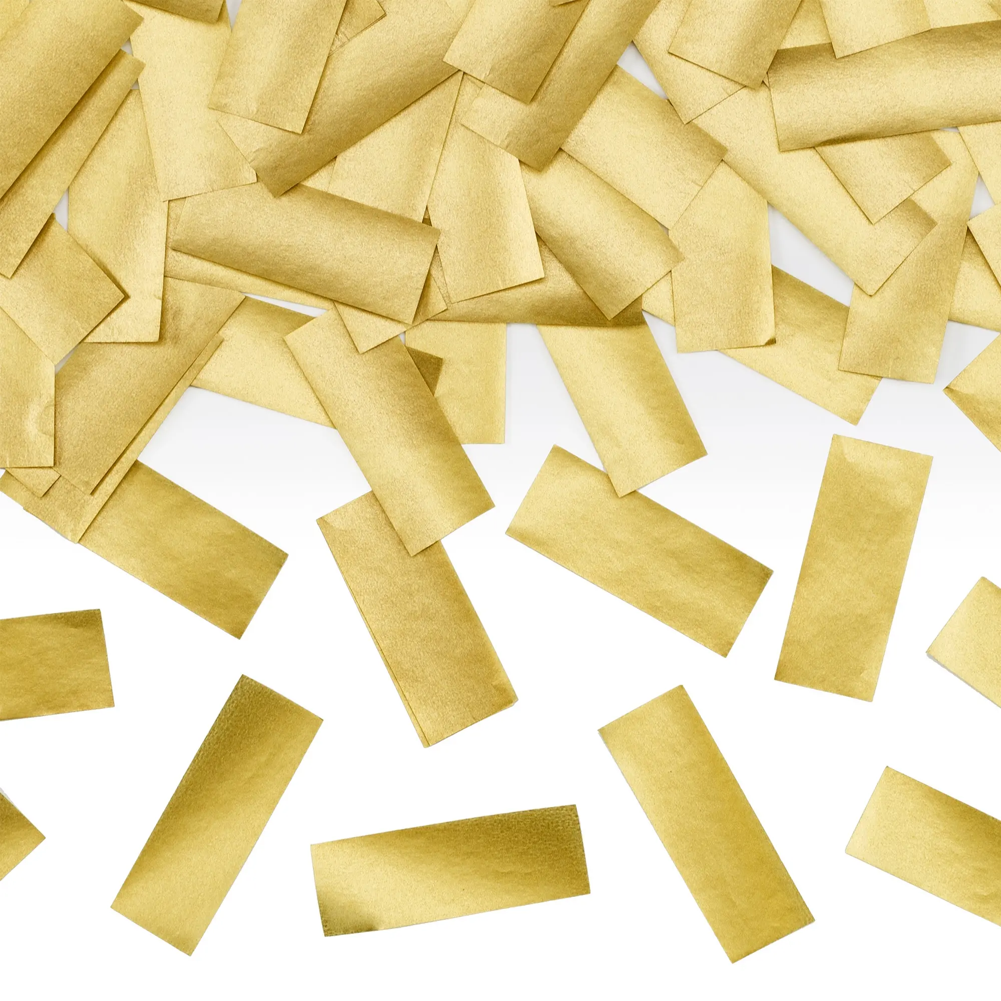 Konfetti Kanone Goldene Streifen, 20 cm