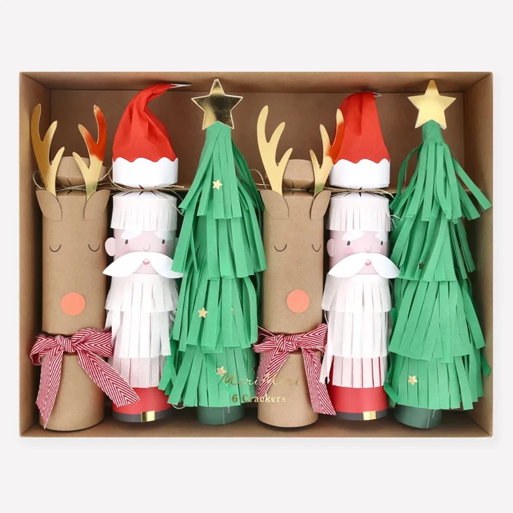Weihnachtsdeko, Mini-Santa, Christbaumfiguren, Tannenbaum-Deko, Geschenkbox-Deko