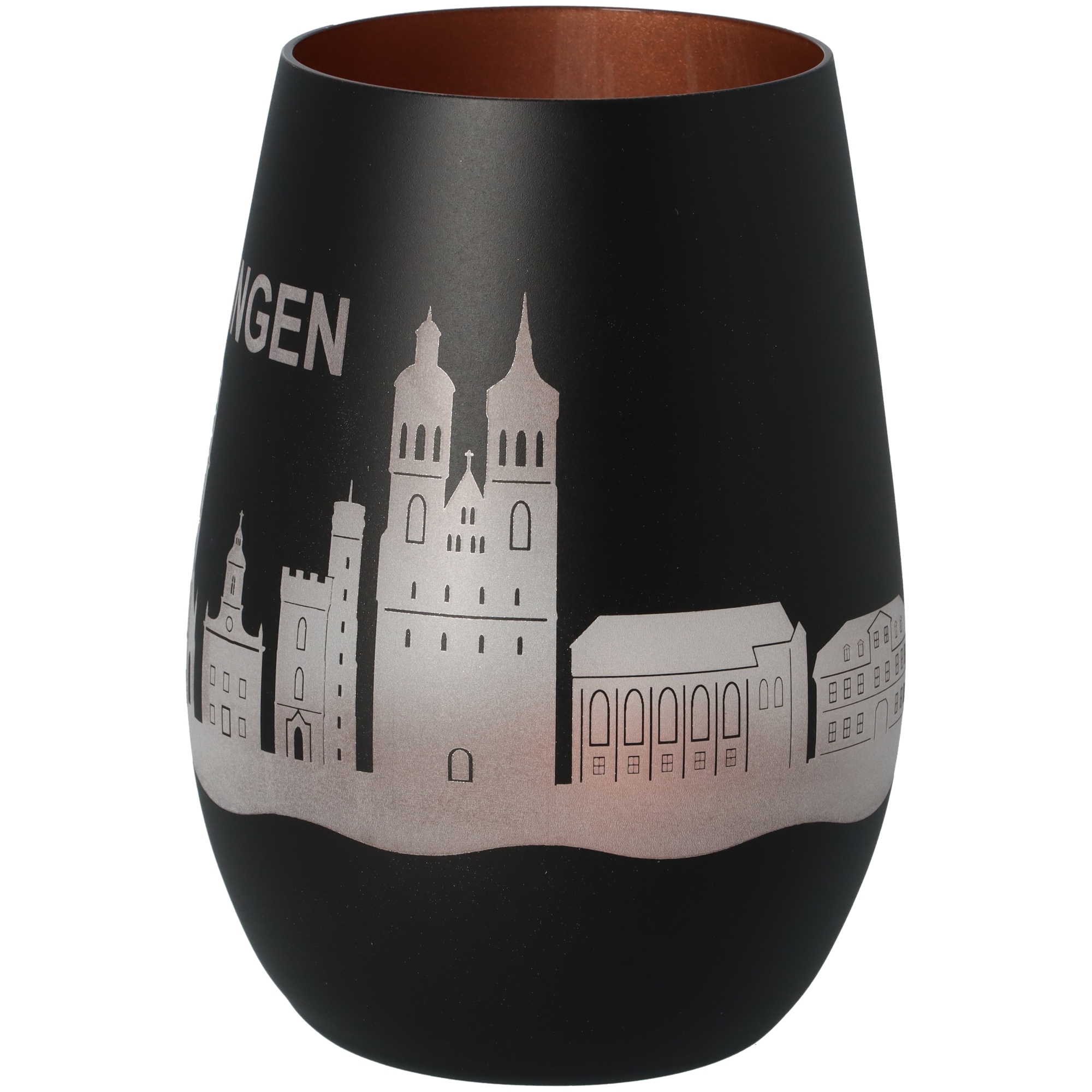 Windlicht Skyline Göttingen Schwarz/Bronze Windlicht Skyline Göttingen Schwarz/Bronze