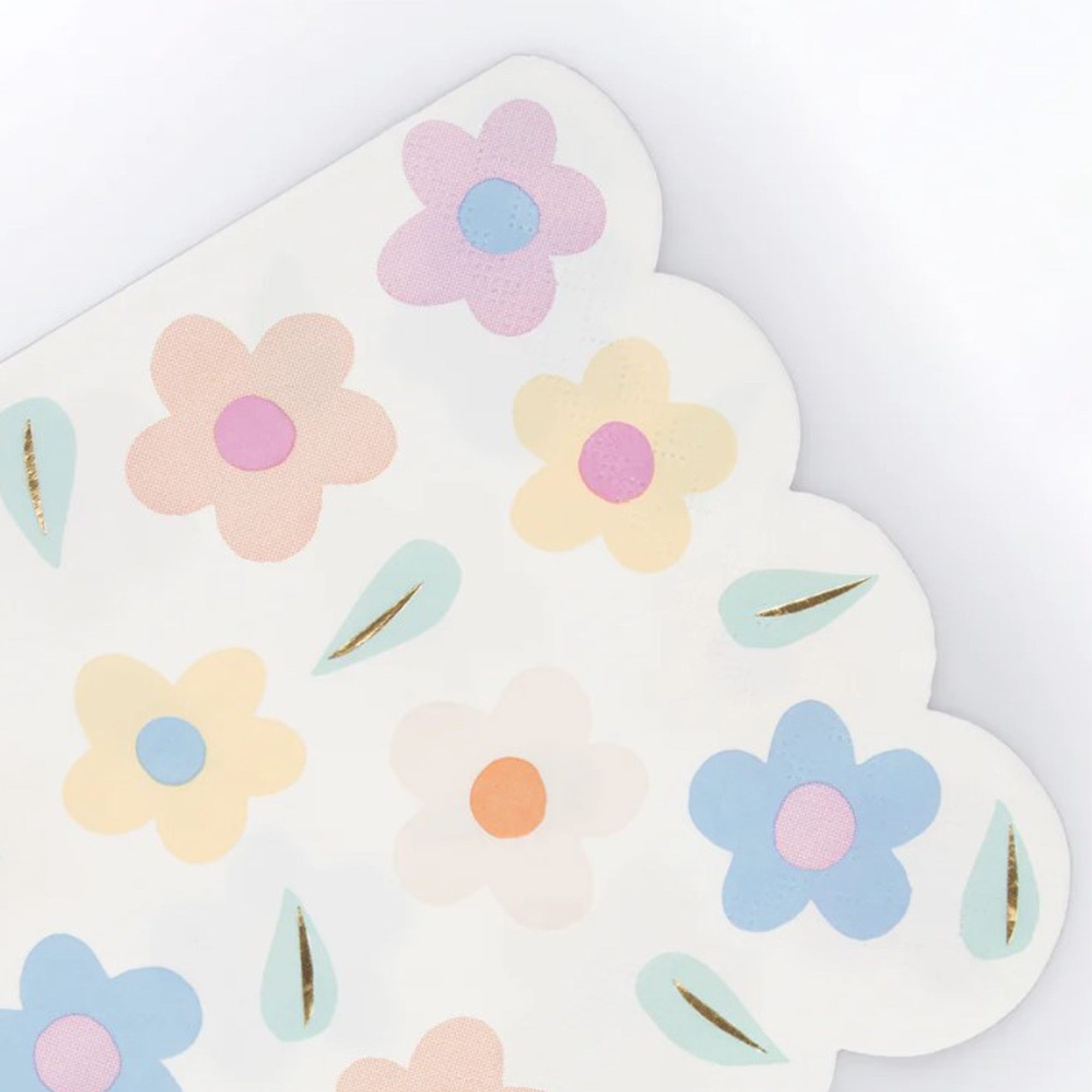 Meri Meri - 16 Papierservietten mit vielen "Gänseblümchen" groß Meri Meri - 16 Papierservietten mit vielen "Gänseblümchen" groß