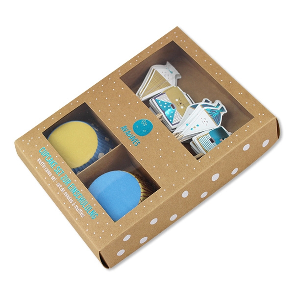 Einschulung - Cupcake-Set, 48-teilig