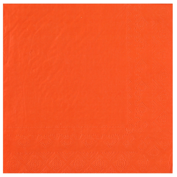25 Servietten - Orange 25 Servietten - Orange