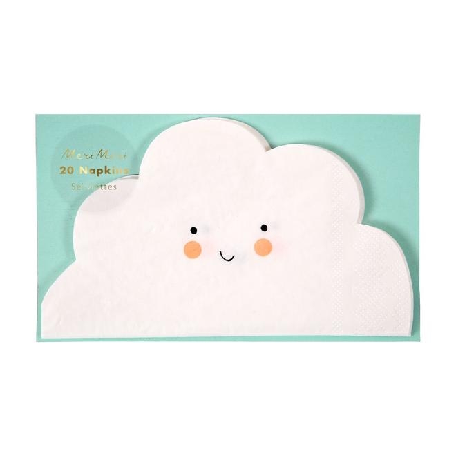 Meri Meri - 20 Servietten "Süße Wolke"