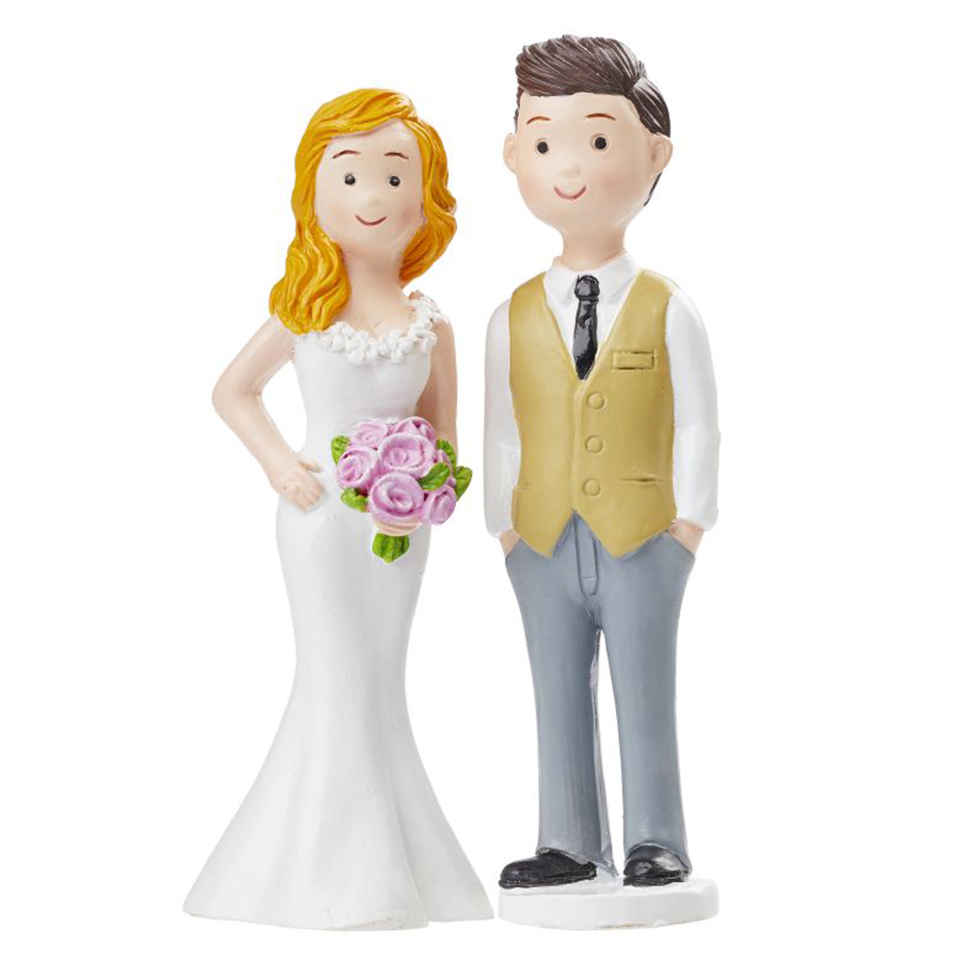 Braut und Bräutigam, 8,5 cm Braut und Bräutigam, 8,5 cm