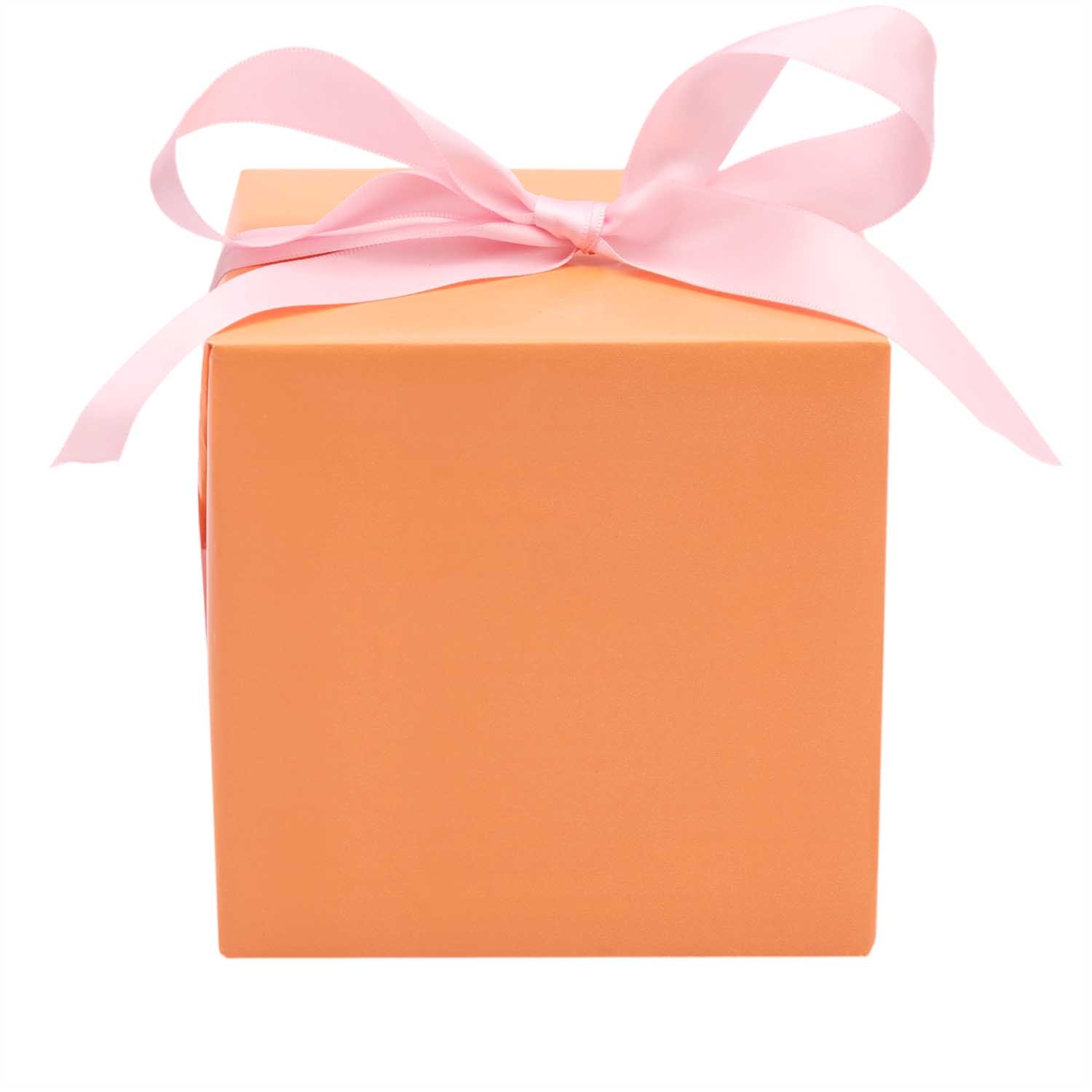 Geschenkpapier auf Rolle, Orange 3m