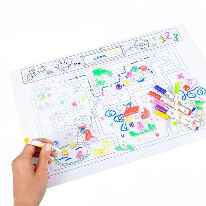 Activity Schreibtischunterlage zum Abwischen Activity Schreibtischunterlage zum Abwischen