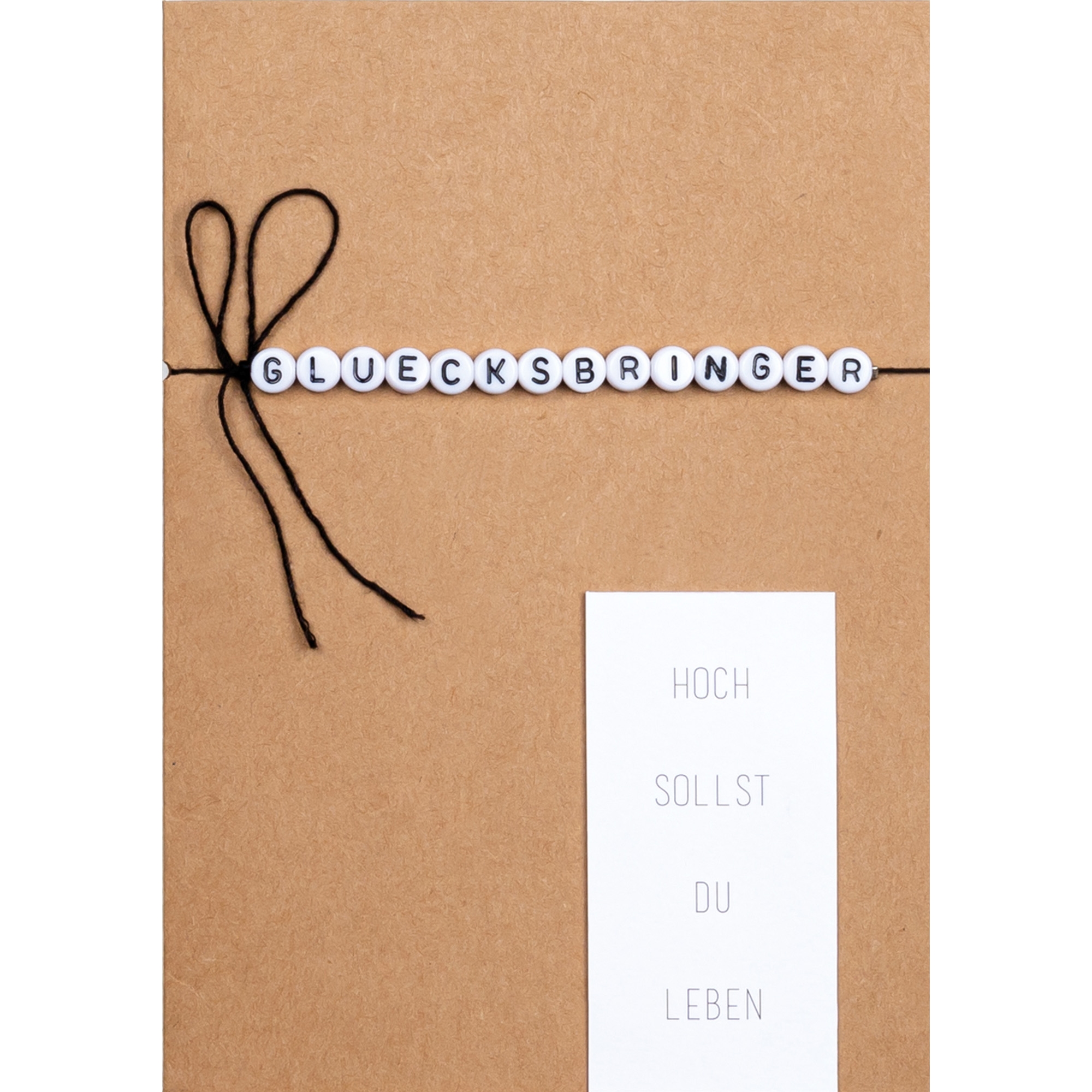 Räder Design - Buchstabenperlenkette "Glücksbringer" Räder Design - Buchstabenperlenkette "Glücksbringer"