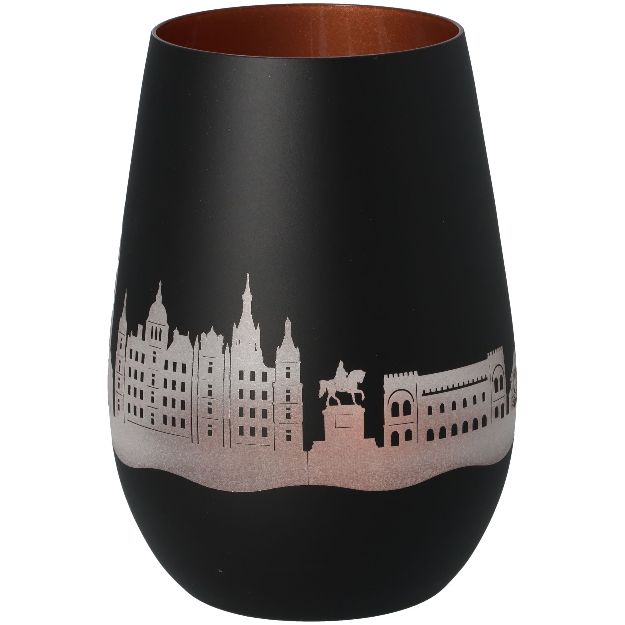 Windlicht Skyline Schwerin Schwarz/Bronze Windlicht Skyline Schwerin Schwarz/Bronze