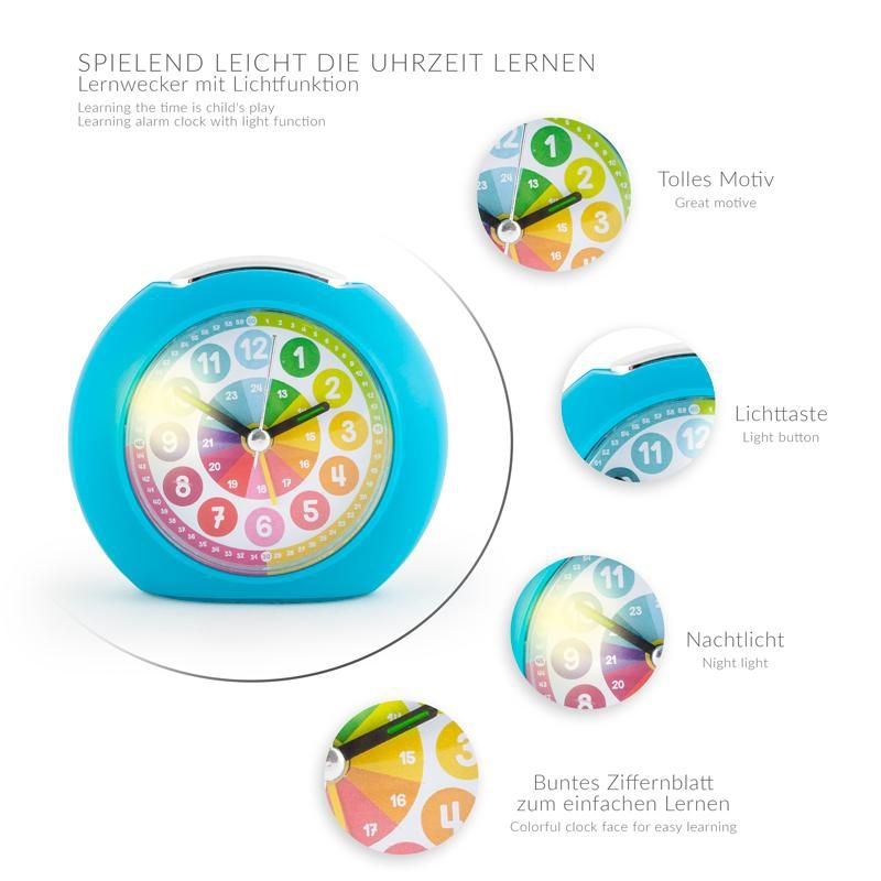 ABC Champions - Lernwecker mit Lichtfunktion ABC Champions - Lernwecker mit Lichtfunktion