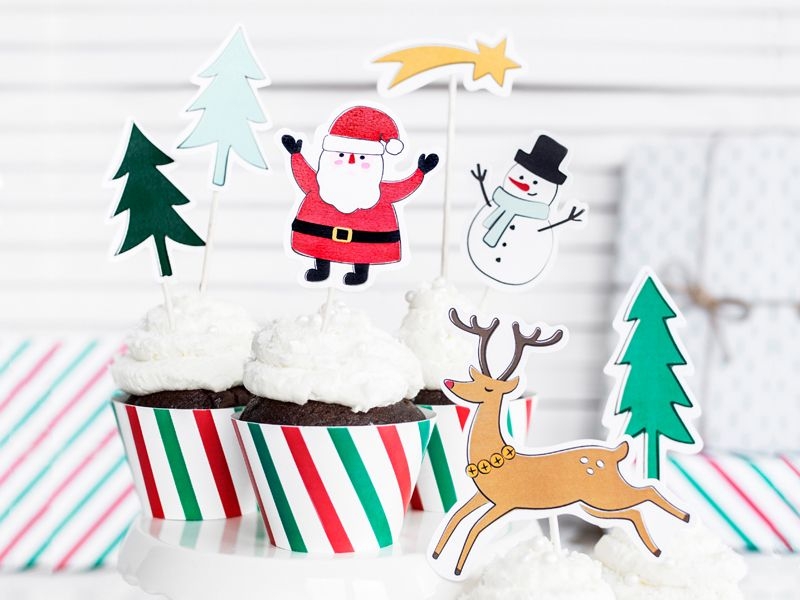 Cake Topper "Merry Xmas" Cake Topper "Merry Xmas"