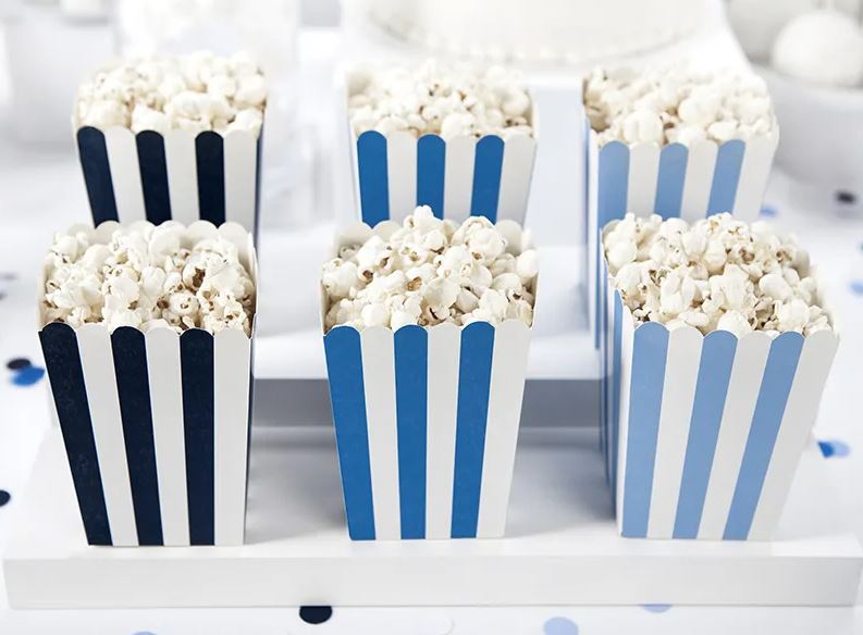 Little Plane - 6 Popcorn Boxen Little Plane - 6 Popcorn Boxen