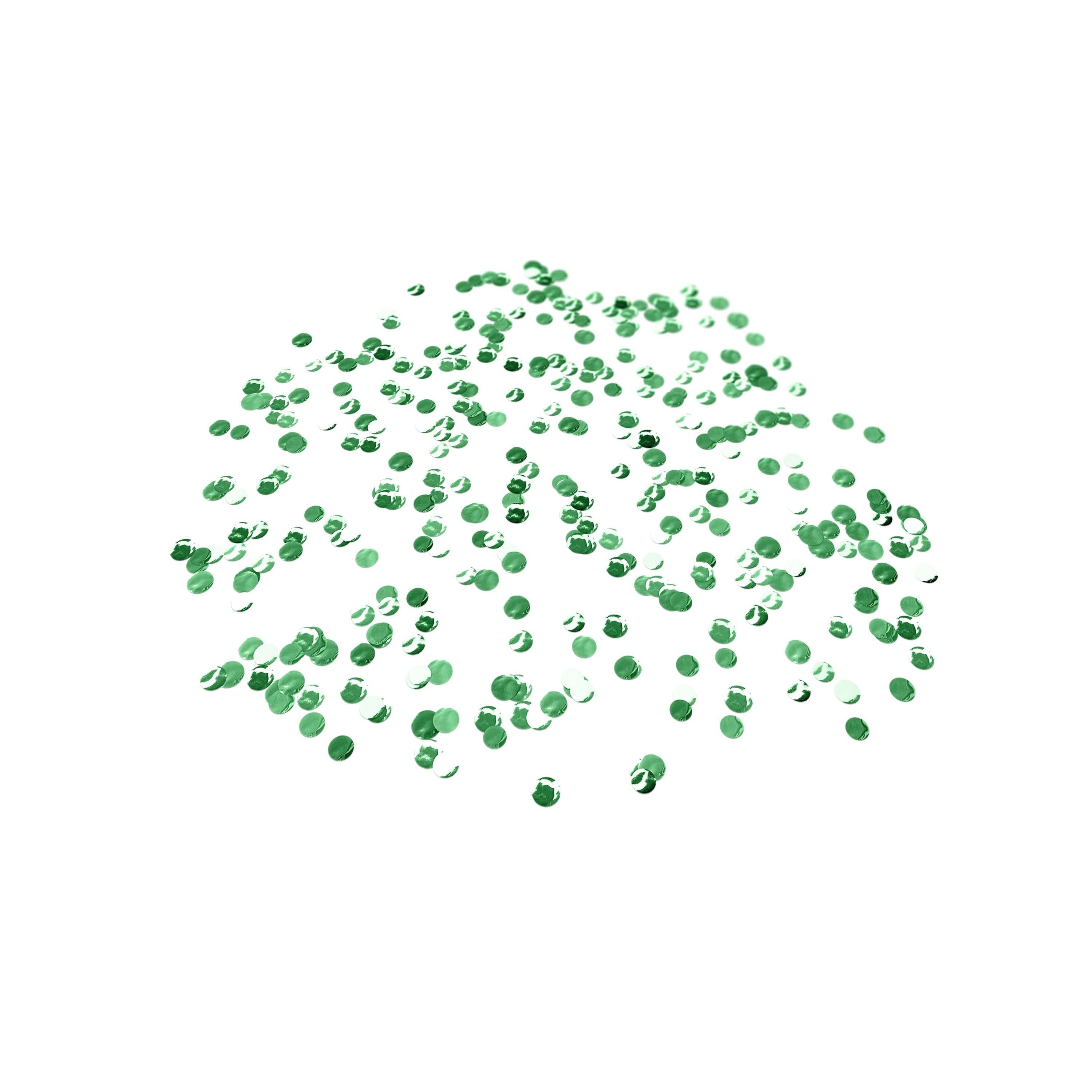 Folienkonfetti 1cm Rund 100g Mint