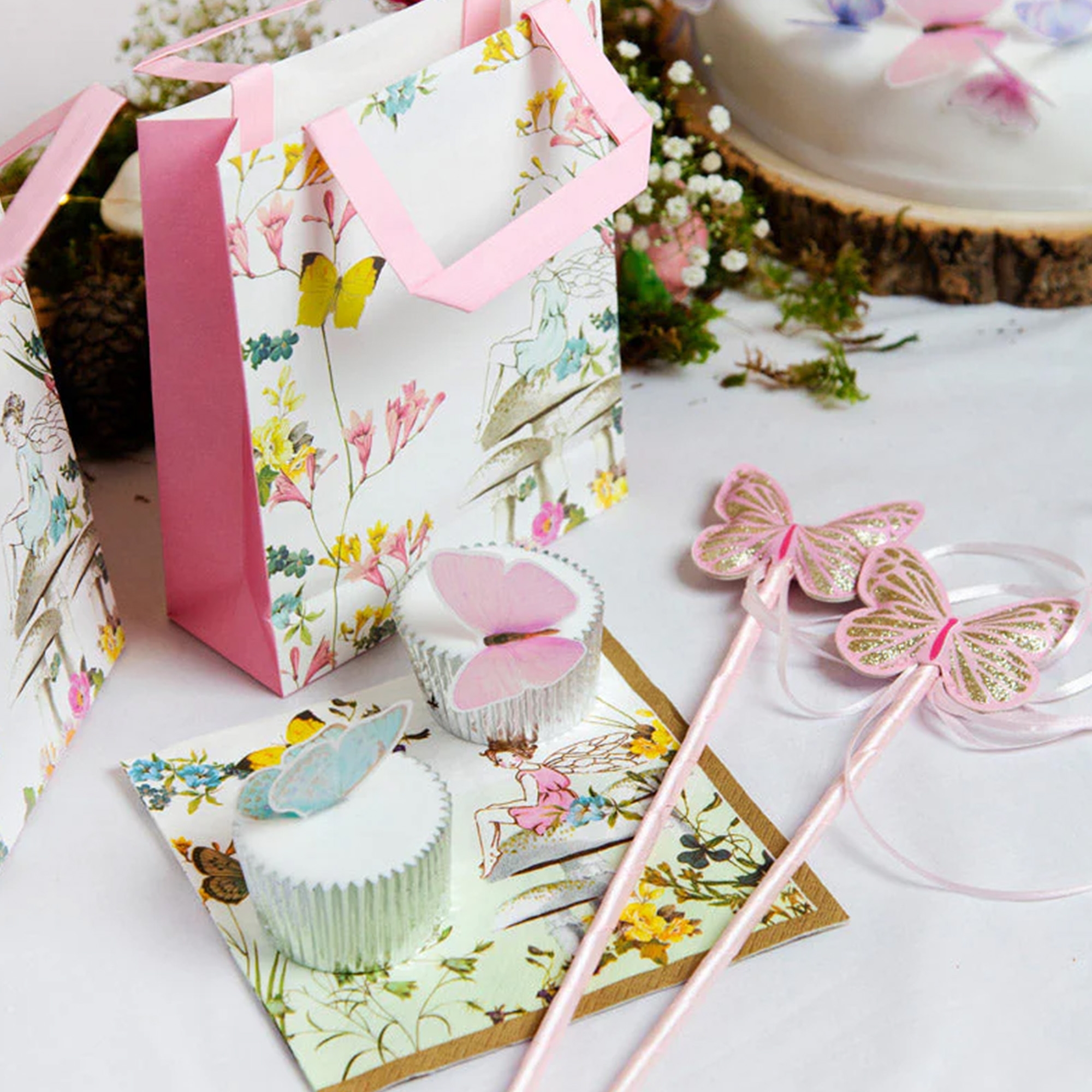 Zauberstab und Tiara Set "Fee" Leute, Person