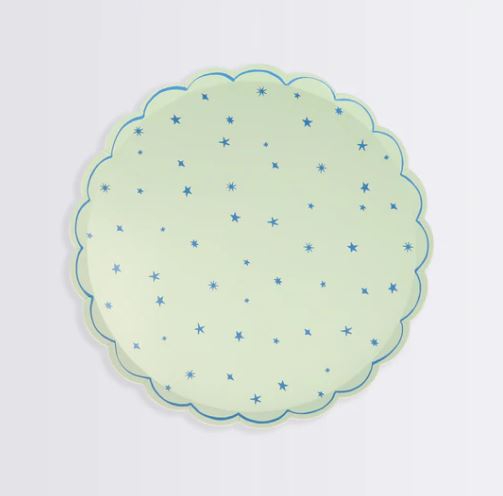 Meri Meri - 8 Pappteller "kleine Sterne" Meri Meri - 8 Pappteller "kleine Sterne"