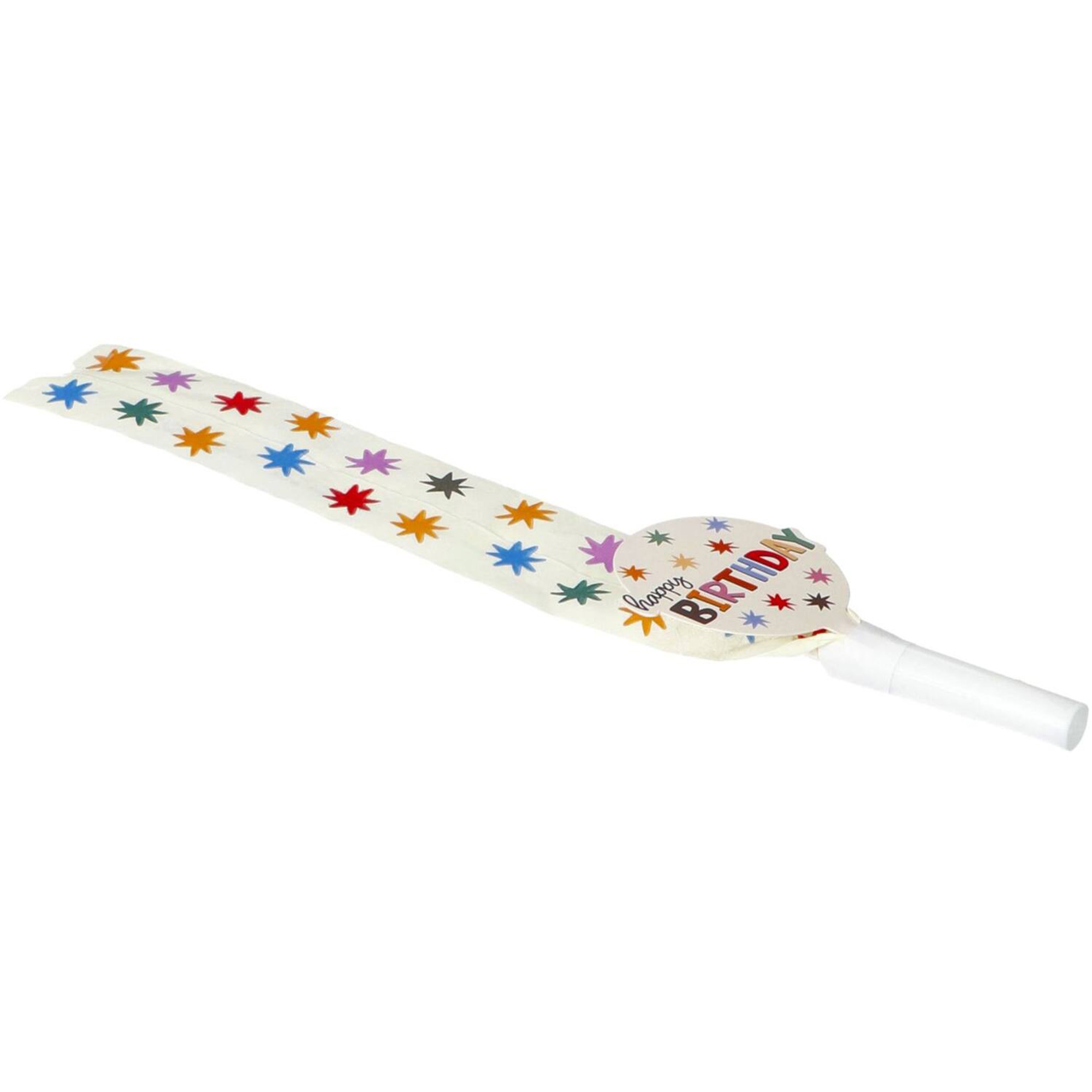 6 Geburtstags Tröten mit Sternen 6 Geburtstags Tröten mit Sternen