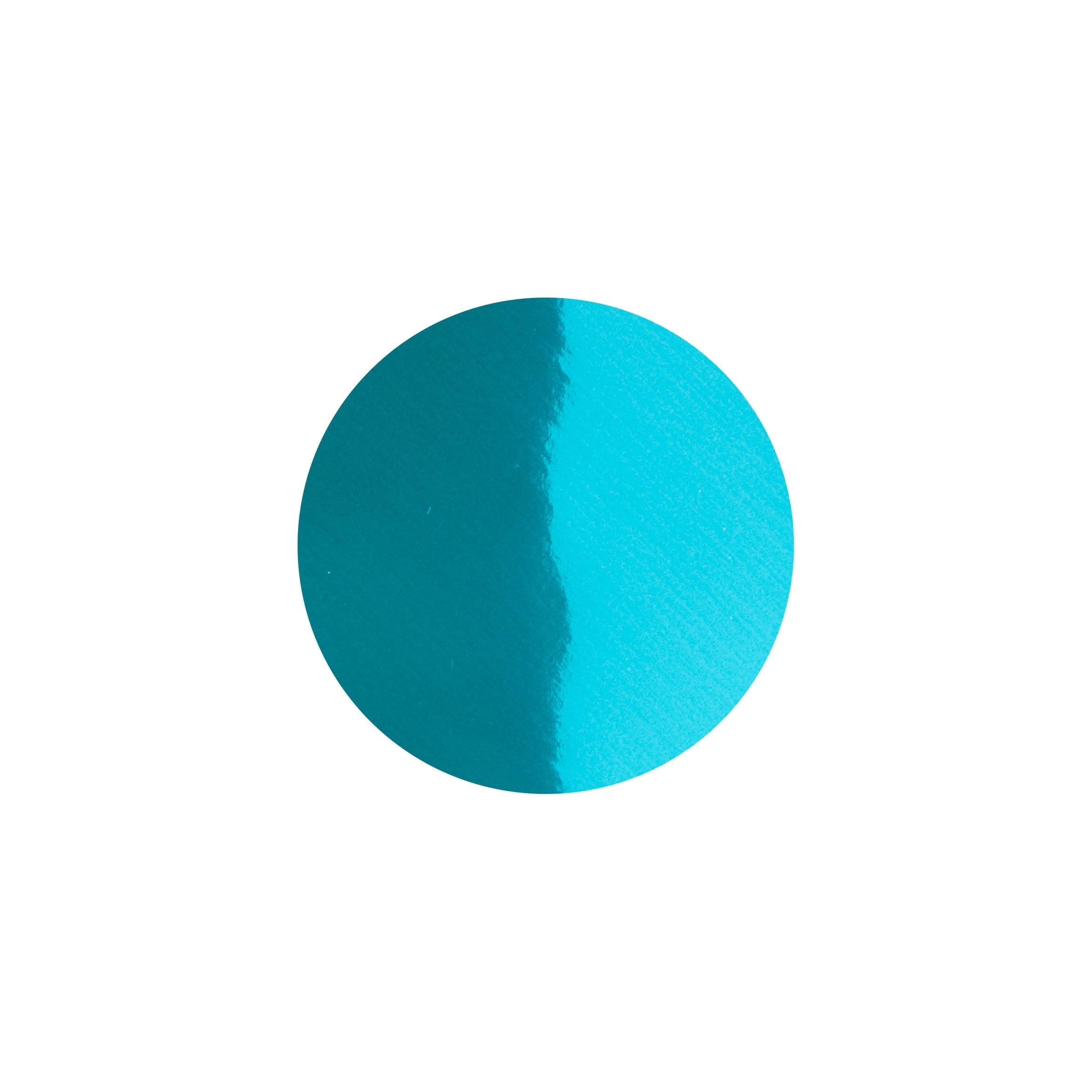 Folienkonfetti 1cm Rund 100g Türkis Folienkonfetti 1cm Rund 100g Türkis