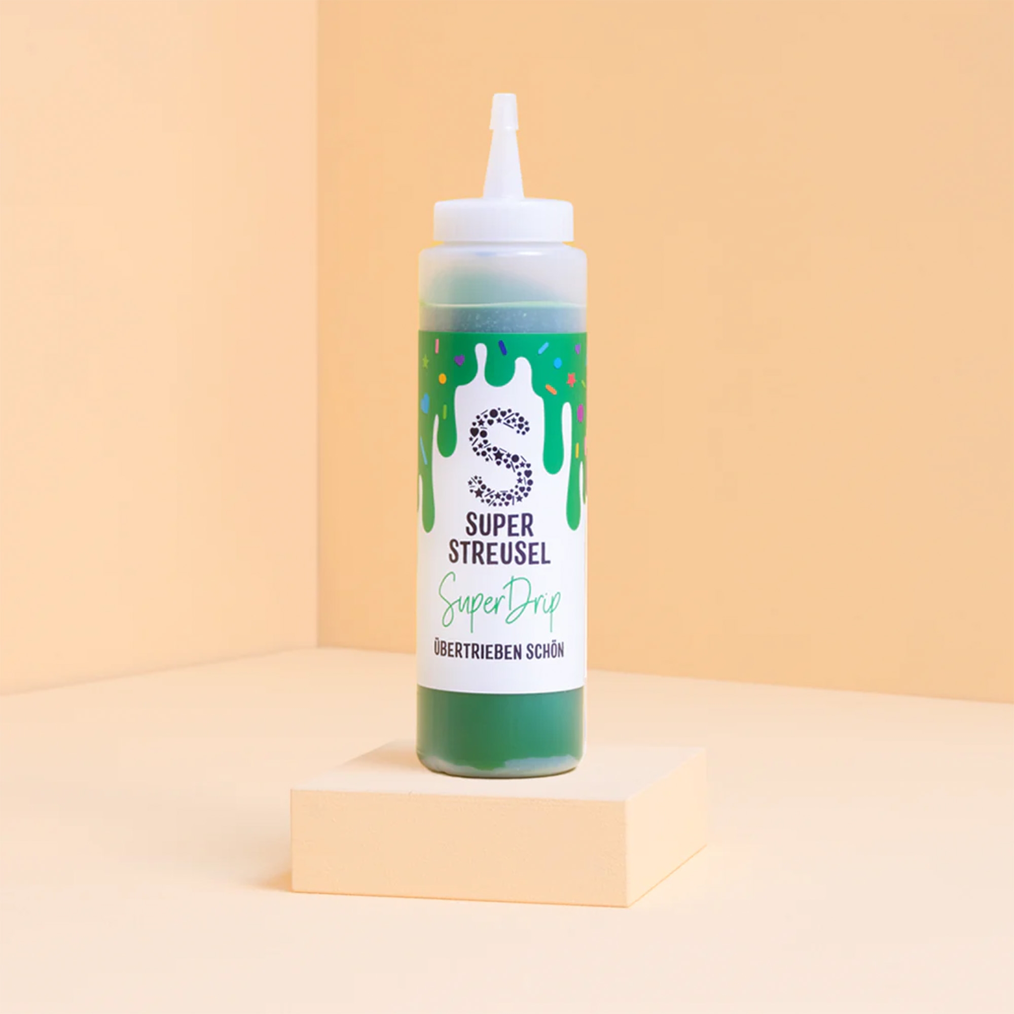 Super Streusel SuperDrip Dunkelgrün 300 g Flasche