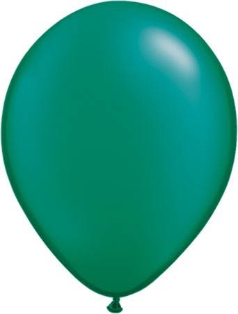 Qualatex Latexballon Pearl Emerald Green Ø 13cm Qualatex Latexballon Pearl Emerald Green Ø 13cm