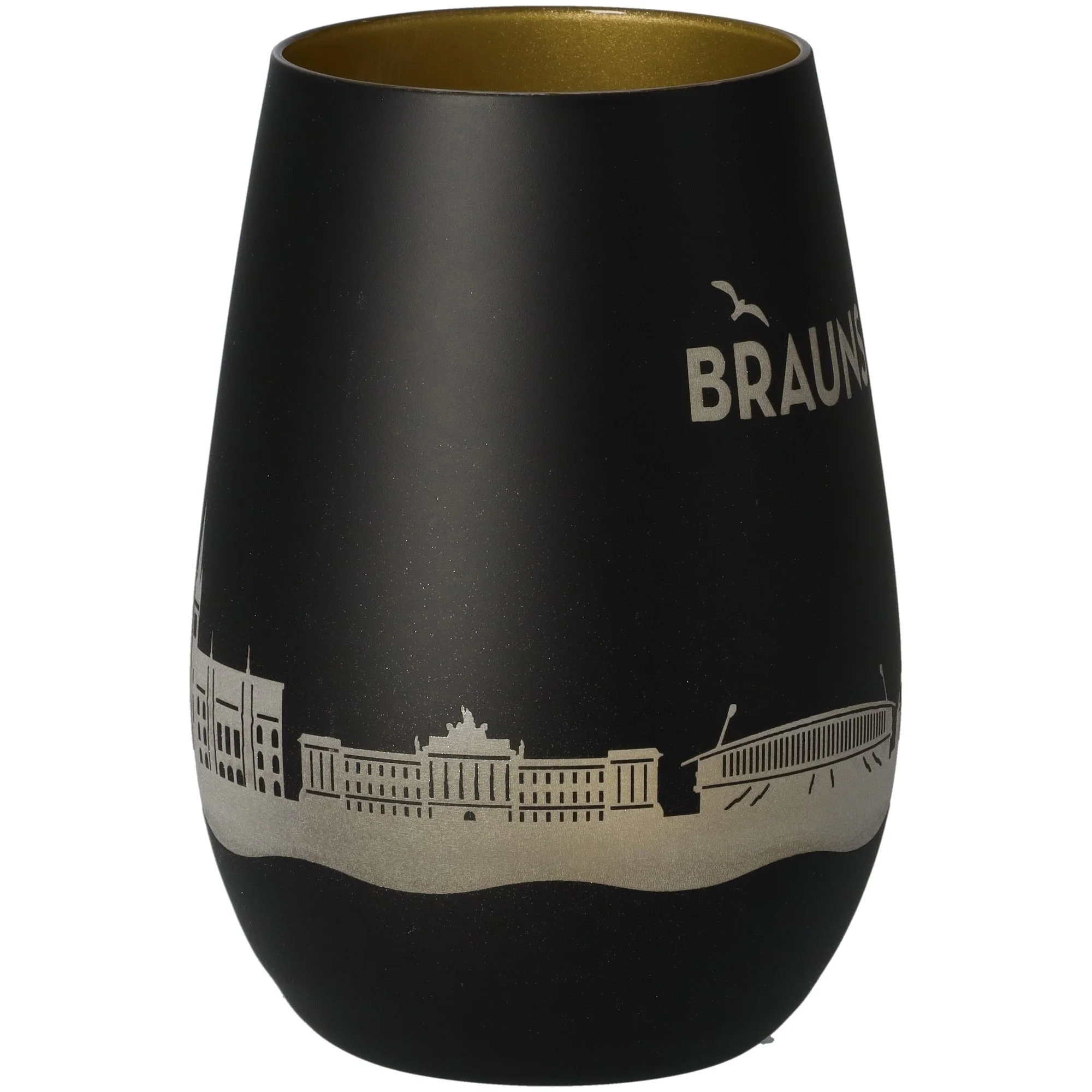 vaso, kelch, schwarz, gold, silhouette