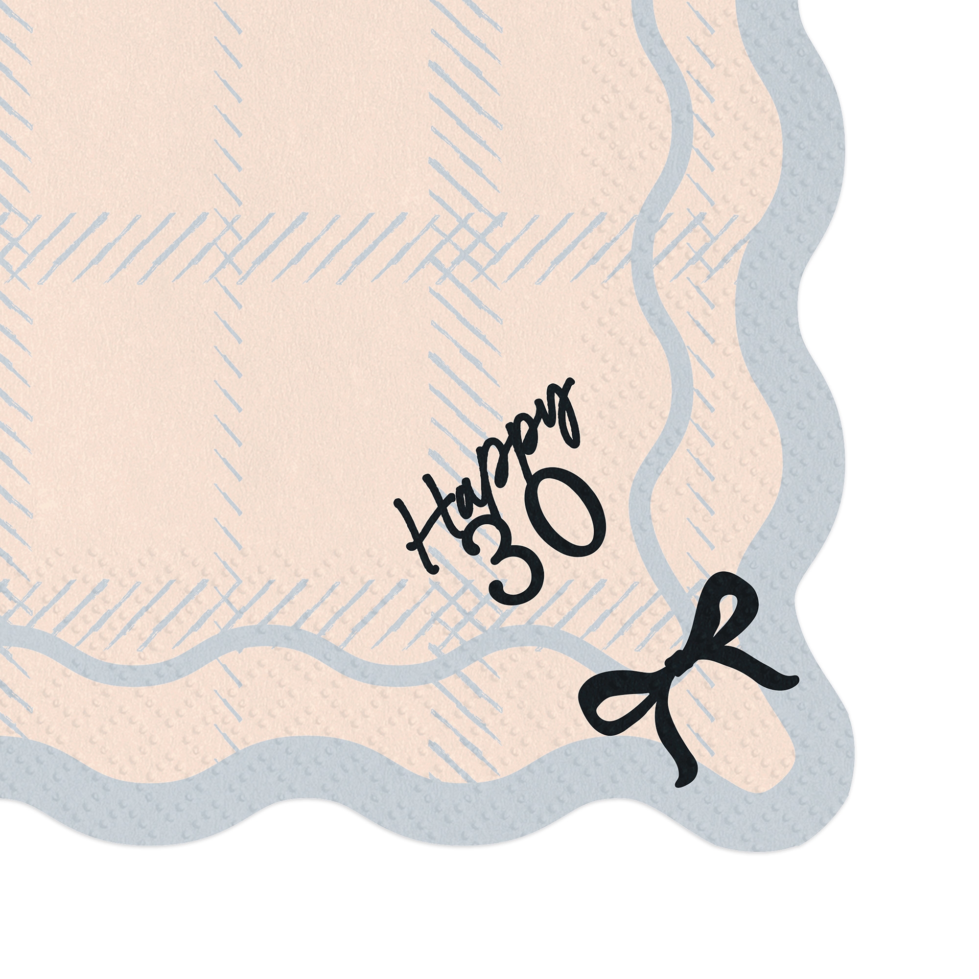 12 Servietten zum 30. Geburtstag Dekoration für Zuhause, Leinen, Teppich, Text