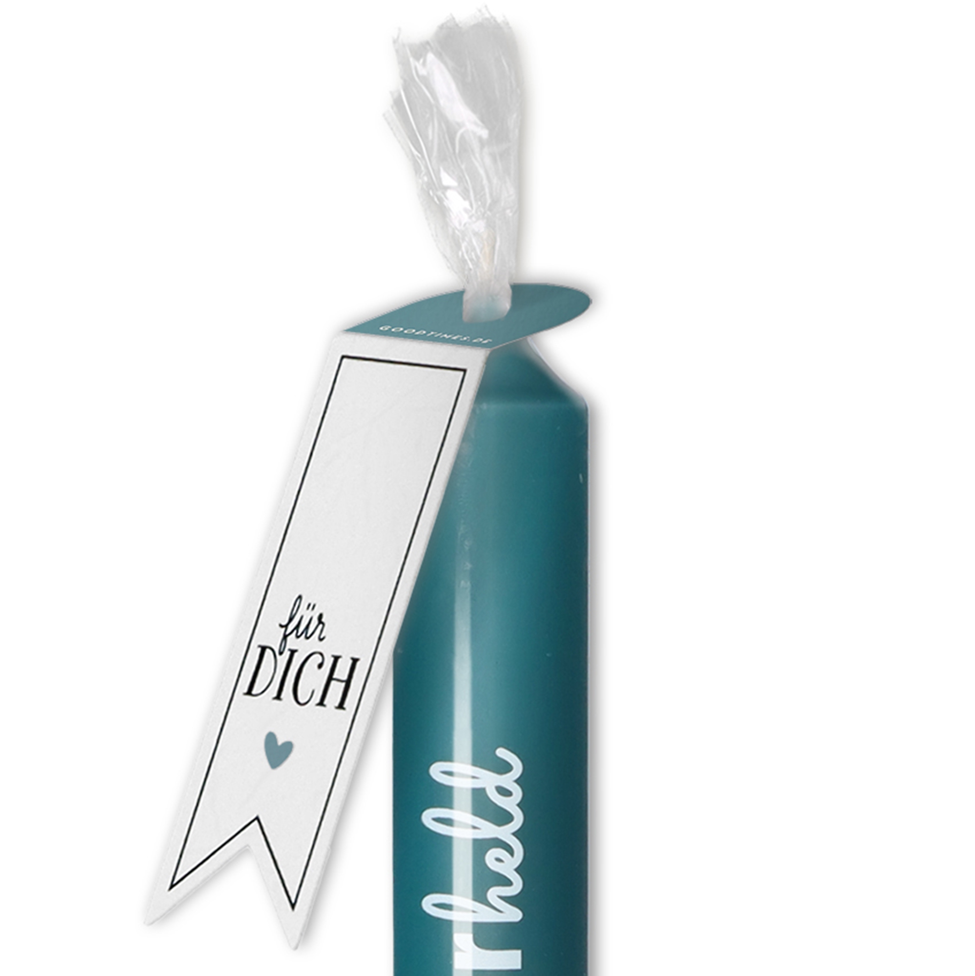 Stabkerze Petrol "Mein Superheld" Stabkerze Petrol "Mein Superheld"