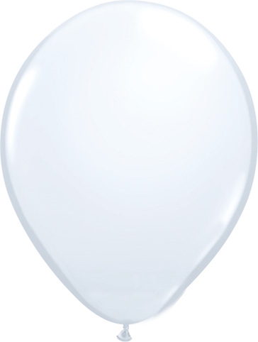 Qualatex Latexballon White Ø 13cm Qualatex Latexballon White Ø 13cm
