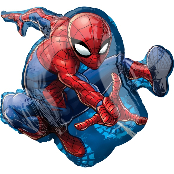 Folienballon "Spider Man" Figur, 43 x 73 cm