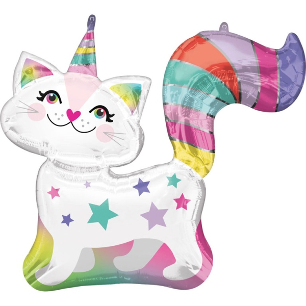 Folienballon "Party Katze" 78cm