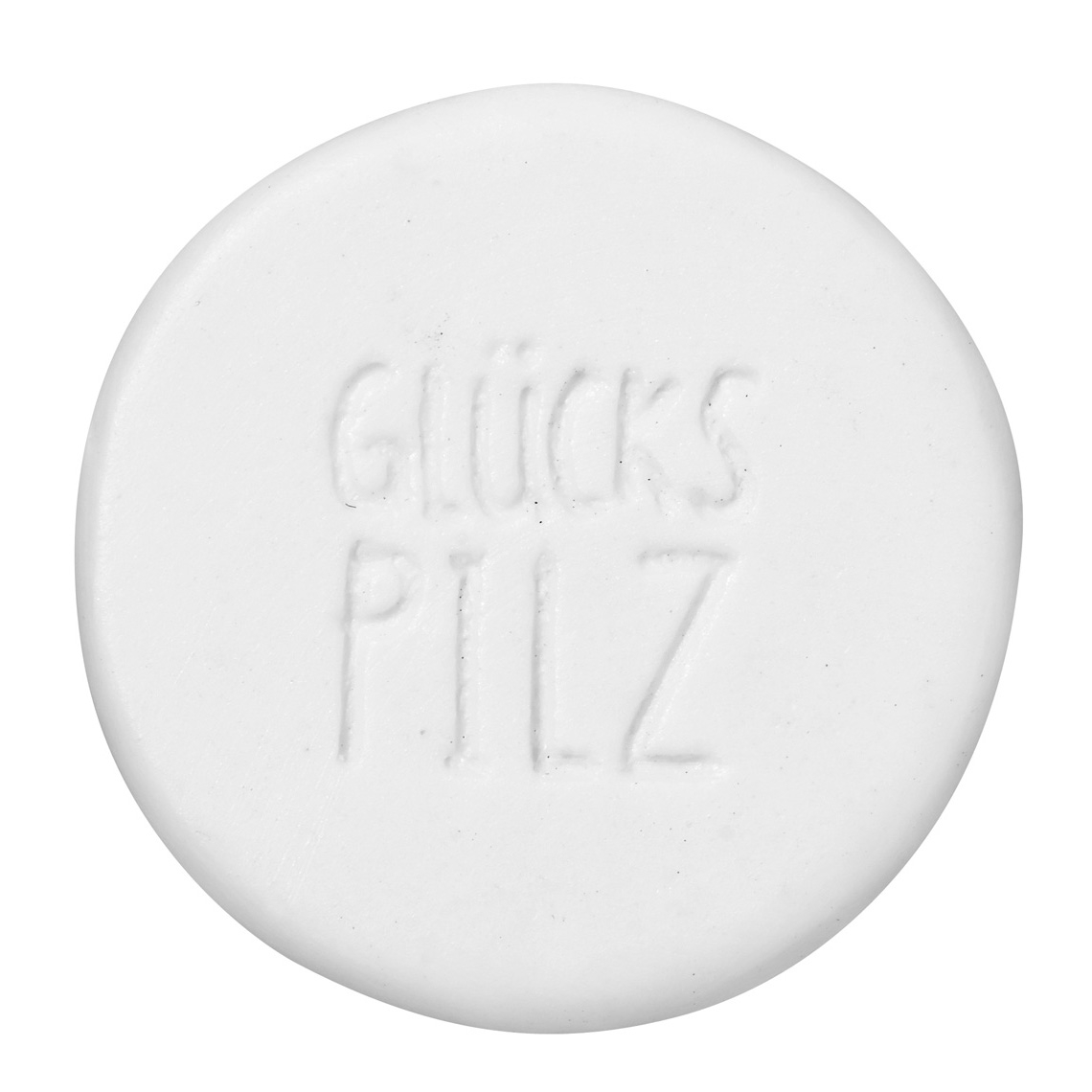 Silvester - Glücksmünze Glückspilz Gold