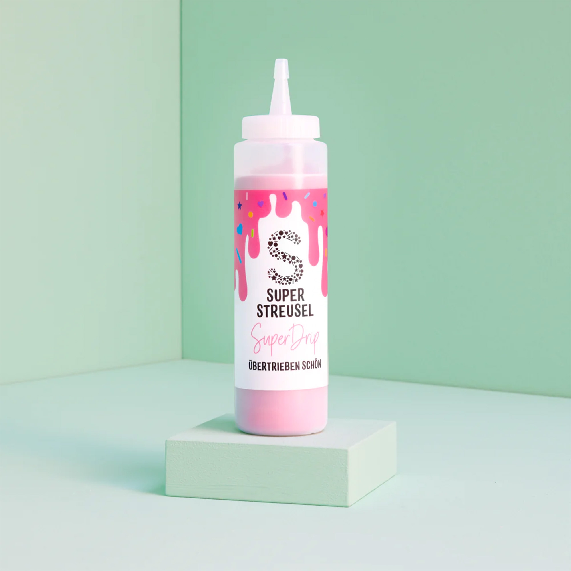 Super Streusel SuperDrip Rosa 300 g Flasche