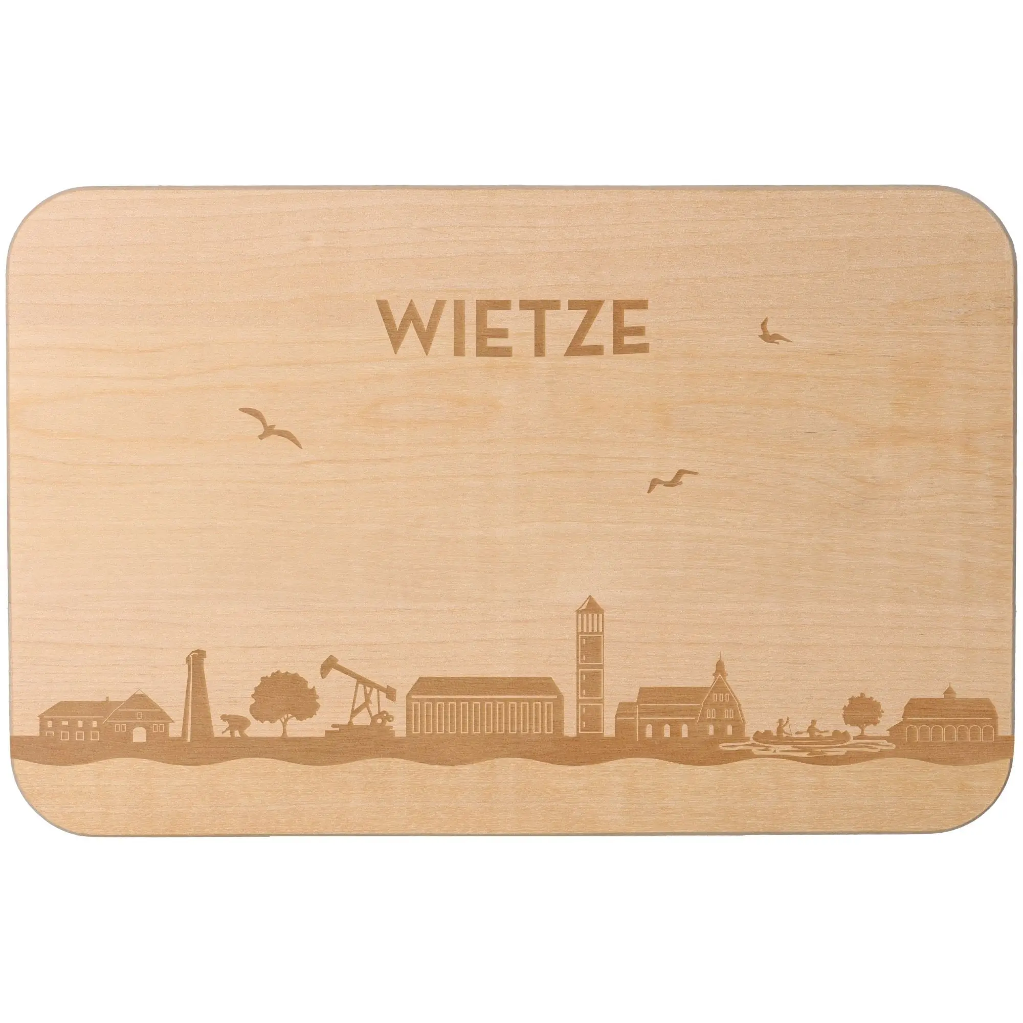 Frühstücksbrett Skyline Wietze 23cm x 15cm x 1cm