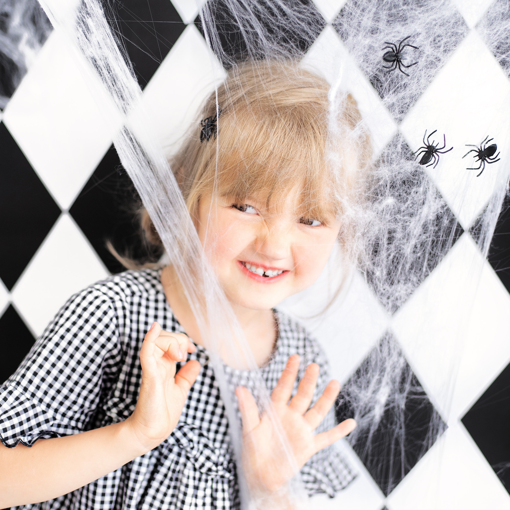 Halloween - Spinnennetz 200g Person, Photographie, Portrait, Finger, Kind