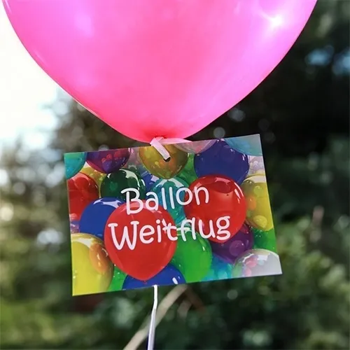 Ballon, Ballonflug, Luftballon, Rosa Ballon, Tragetasche?