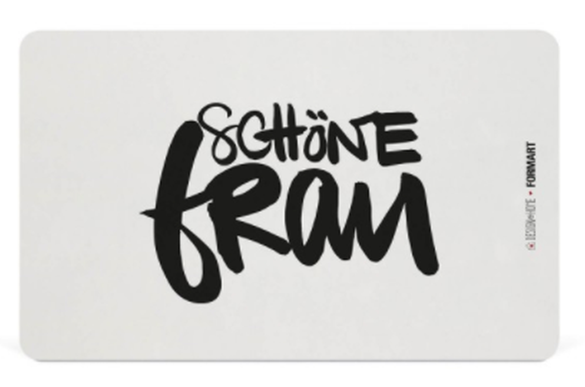 Frühstücksbrettchen "Schöne Frau" Frühstücksbrettchen "Schöne Frau"